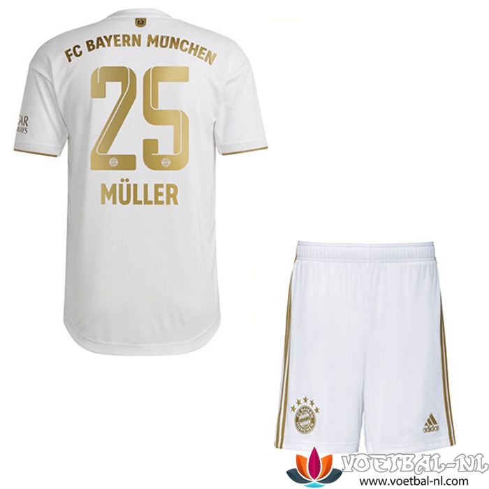 Bayern Munchen (MÜLLER #25) Kinderen Uitshirt 2022/23