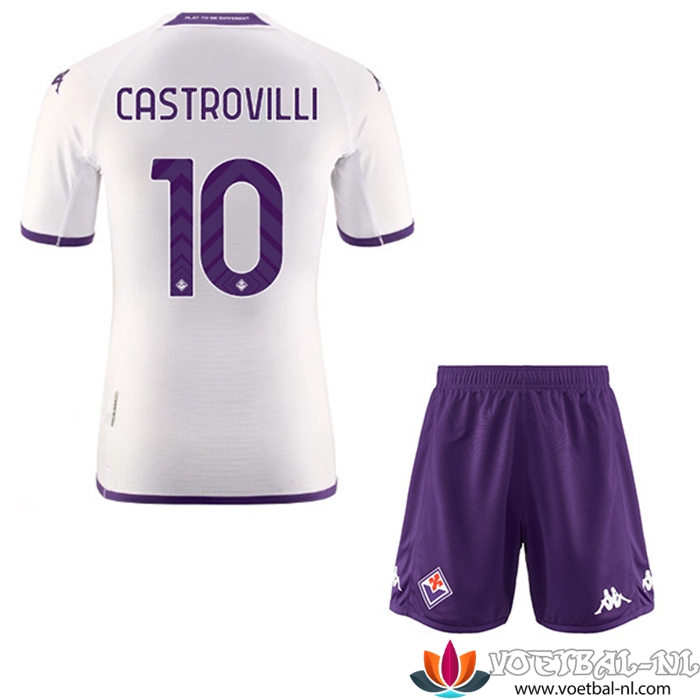 ACF Fiorentina (CASTROVILLI #10) Kinderen Uitshirt 2022/23
