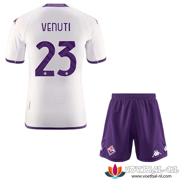 ACF Fiorentina (VENUTI #23) Kinderen Uitshirt 2022/23