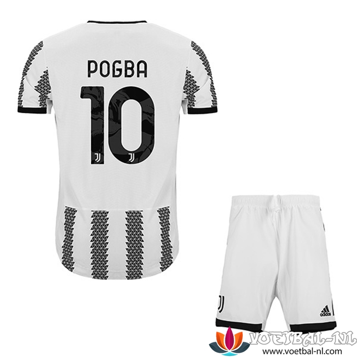 Juventus (POGBA #10) Kinderen Thuisshirt 2022/23