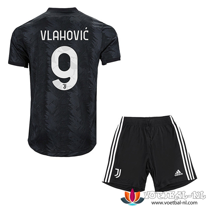 Juventus (VLAHOVIĆ #9) Kinderen Uitshirt 2022/23