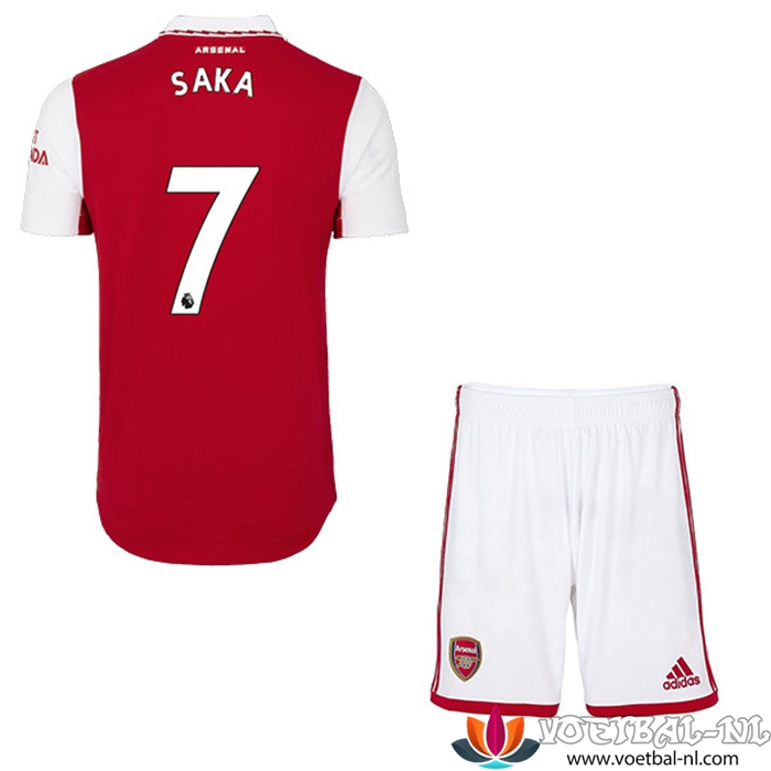 Arsenal (SAKA #7) Kinderen Thuisshirt 2022/23