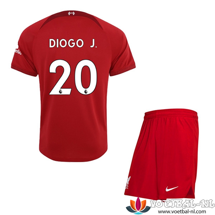 Liverpool (DIOGO J. #20) Kinderen Thuisshirt 2022/23