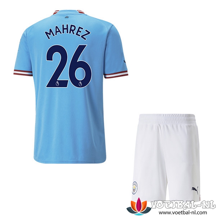 Manchester City (MAHREZ #26) Kinderen Thuisshirt 2022/23