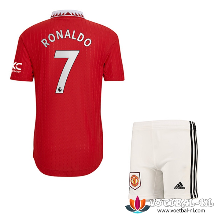 Manchester United (RONALDO #7) Kinderen Thuisshirt 2022/23