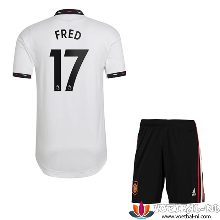 Manchester United (FRED #17) Kinderen Uitshirt 2022/23