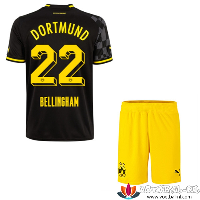 Dortmund BVB (BELLINGHAM #22) Kinderen Uitshirt 2022/23