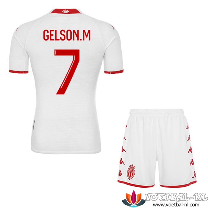 AS Monaco (GELSON.M #7) Kinderen Thuisshirt 2022/23