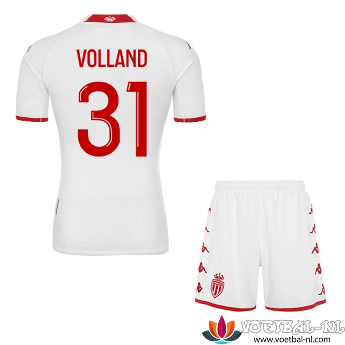 AS Monaco (VOLLAND #31) Kinderen Thuisshirt 2022/23