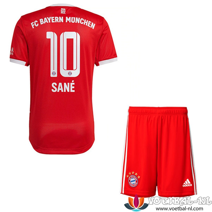 Bayern Munchen (SANÉ #10) Kinderen Thuisshirt 2022/23