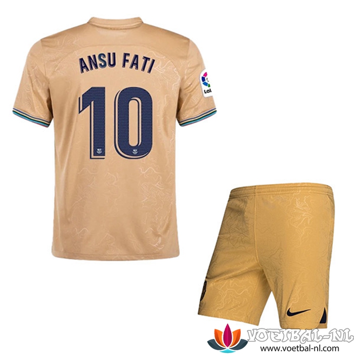 FC Barcelona (ANSU FATI #10) Kinderen Uitshirt 2022/23
