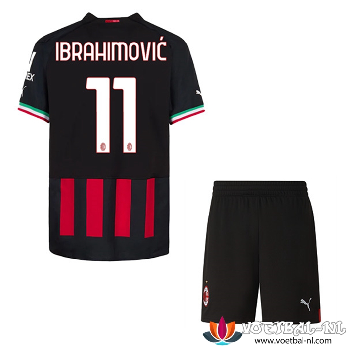 AC Milan (IBRAHIMOVIĆ #11) Kinderen Thuisshirt 2022/23