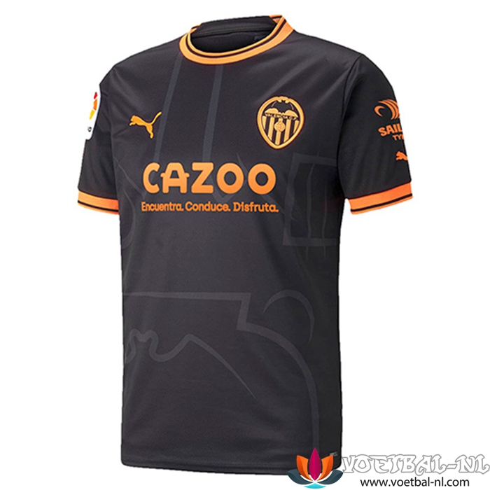 Nieuwe Valencia CF Uitshirt 2022/2023
