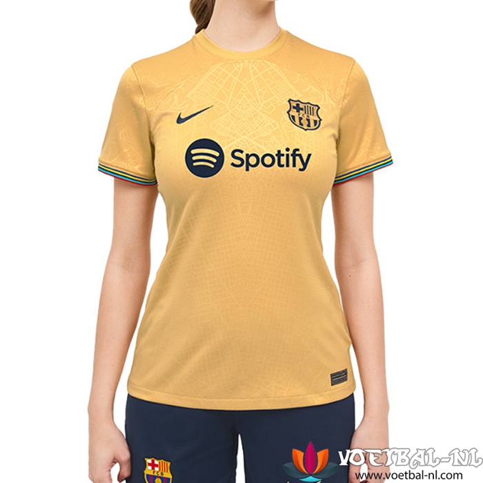 FC Barcelona Vrouwen Uitshirt 2022/2023