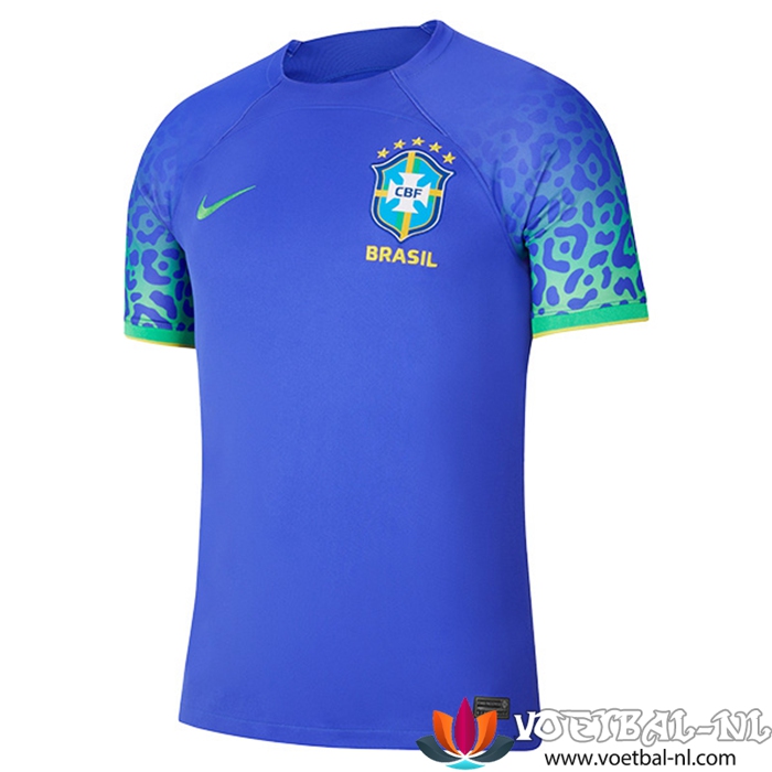 Nieuwe Brazilië Uitshirt WK 2022