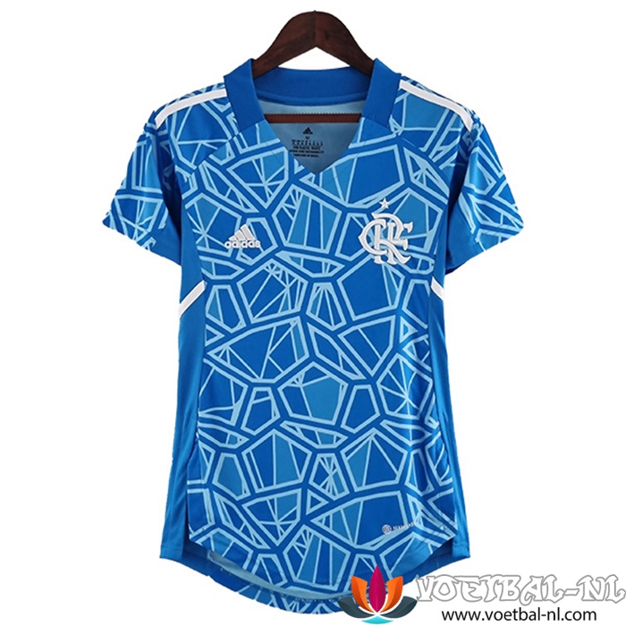 Flamengo Voetbalshirts Vrouwen Blauw 2022/2023