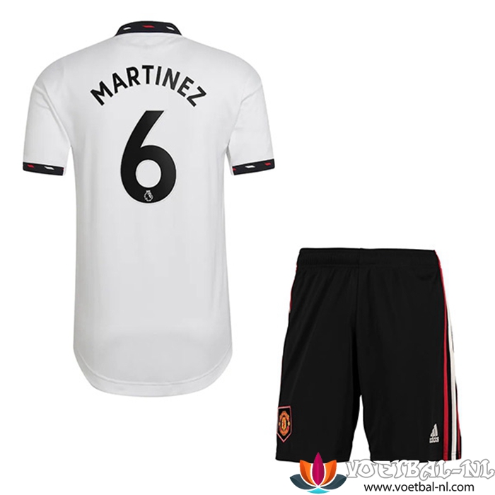Manchester United (MARTÍNEZ #6) Kinderen Uitshirt 2022/2023