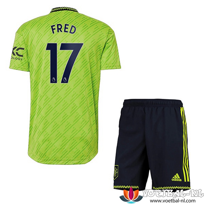 Manchester United (FRED #17) Kinderen 3e Shirt 2022/2023
