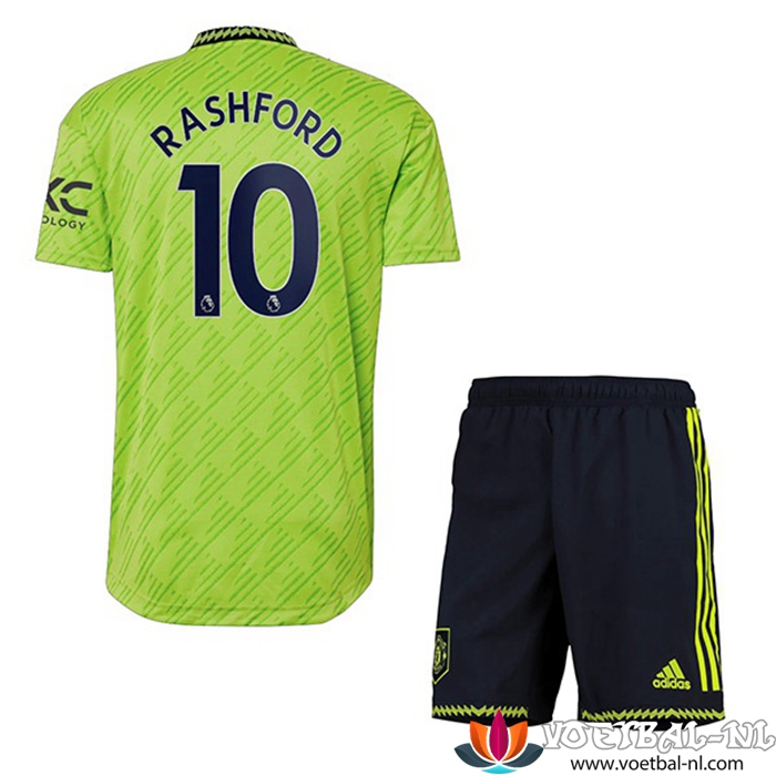 Manchester United (RASHFORD #10) Kinderen 3e Shirt 2022/2023