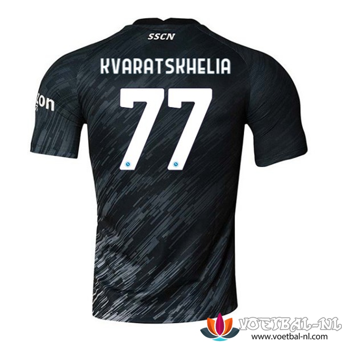SSC Naples (KVARATSKHELIA #77) 2022/2023 3e Shirt