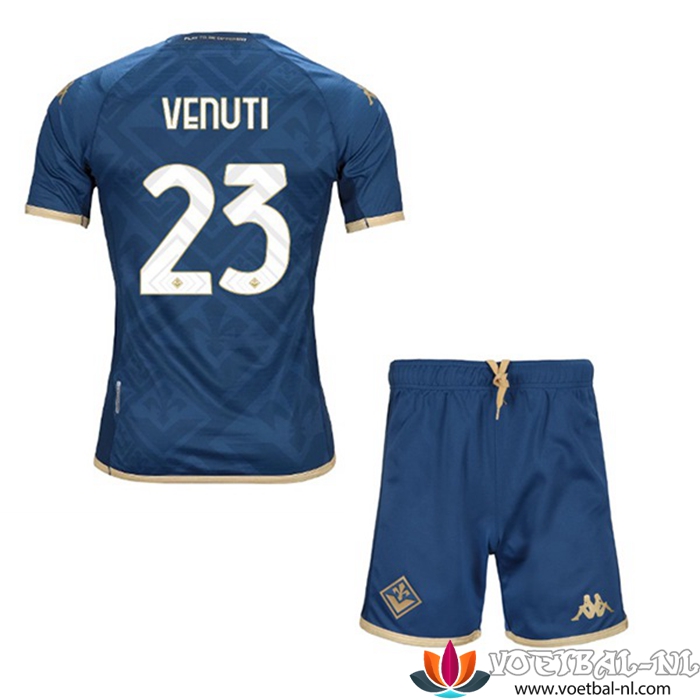 ACF Fiorentina (VENUTI #23) Kinderens 3e Shirt 2022/2023