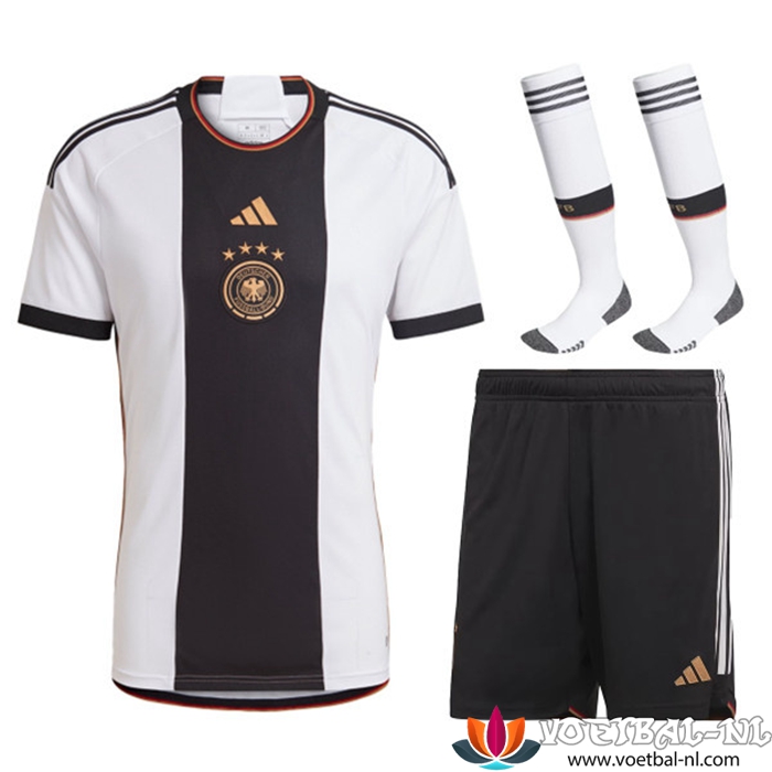 Duitsland Thuisshirt (Short + Sokken) WK 2022