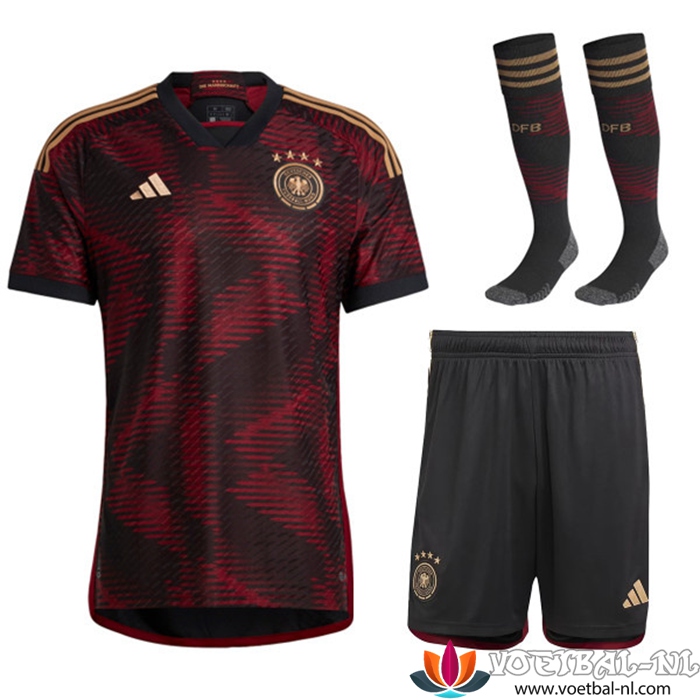 Duitsland Uitshirt (Short + Sokken) WK 2022