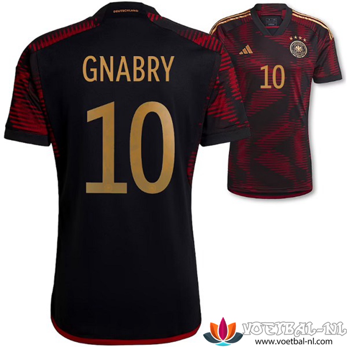 Duitsland (GNABRY #10）WK 2022 Uitshirt