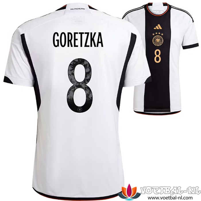 Duitsland (GORETZKA #8）WK 2022 Thuisshirt