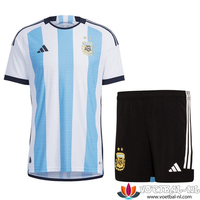 Argentinië Thuisshirt + Shorts 2022/2023