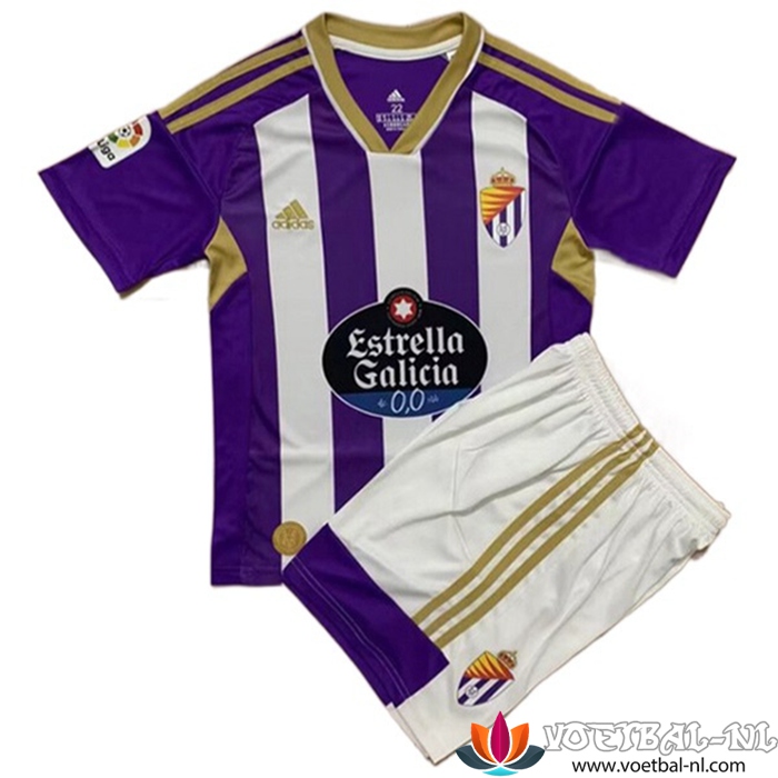 Nieuwe Real Valladolid Kinderen Thuisshirt 2022/2023