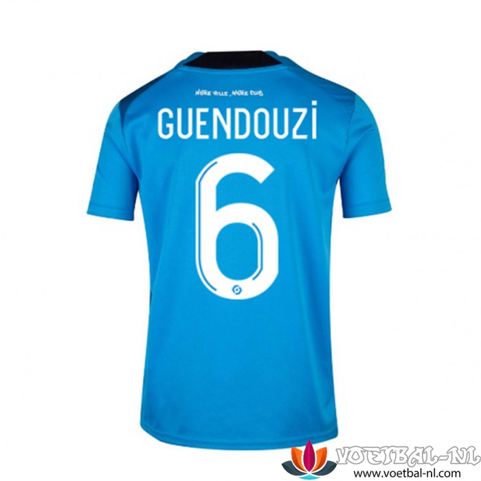 Marseille (GUENDOUZI #6) 3e Shirt 2022/2023
