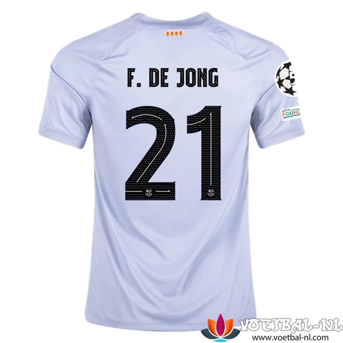 Barcelona (F.DE JONG #21) 3e Shirt 2022/2023
