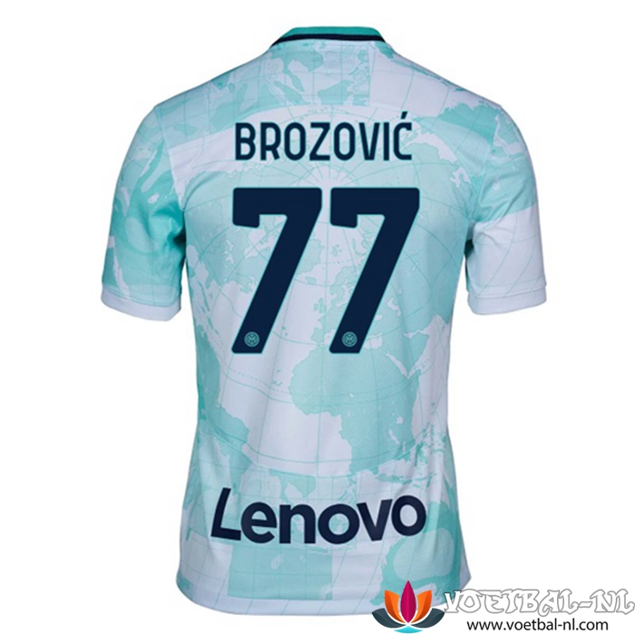 Inter Milan (BROZOVIĆ #77) Uitshirt 2022/2023