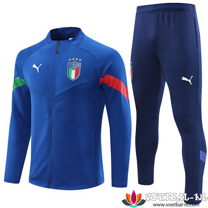 Italië Trainingspak (Jack) Blauw 2022/2023