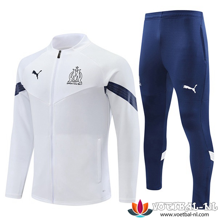 Marseille Trainingspak (Jack) Wit 2022/2023