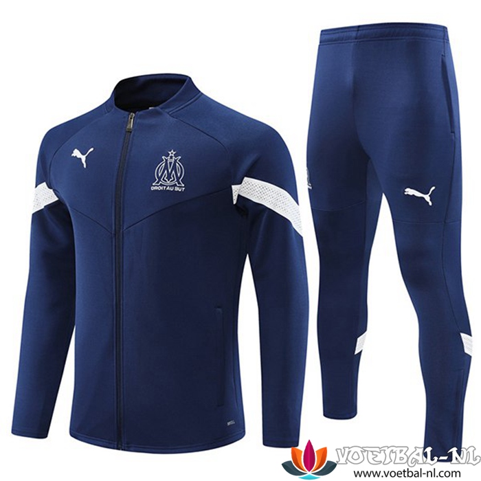 Marseille Trainingspak (Jack) Oceaan Blauwws 2022/2023