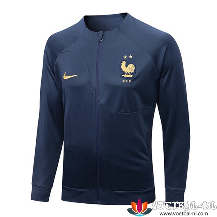 Frankrijk Training Jacket Oceaan Blauww 2022/2023