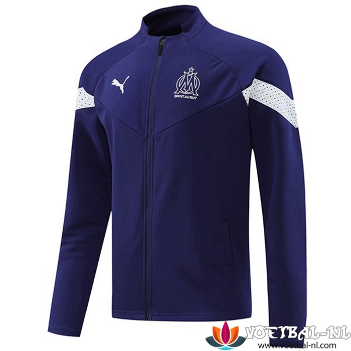 Marseille Training Jacket Púrpura/Wit 2022/2023