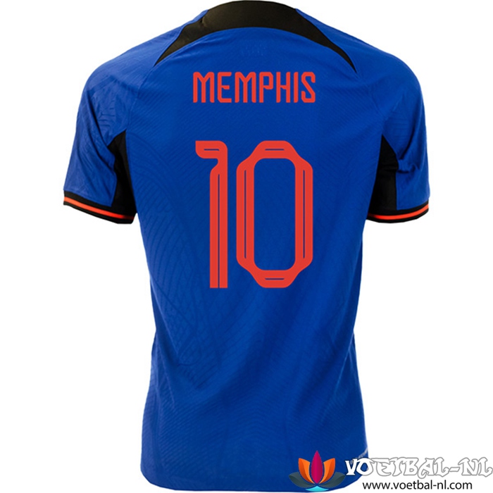 Nederland (MEMPHIS #10) Uitshirt WK 2022