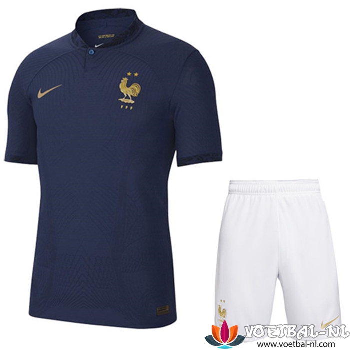 Frankrijk Thuisshirt + Shorts 2022/2023