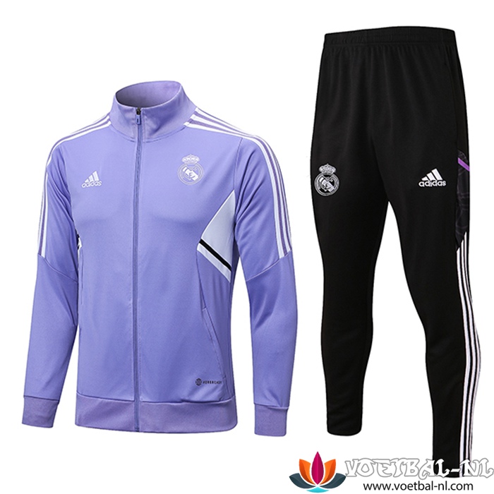 Real Madrid Trainingspak (Jack) Purper 2022/2023