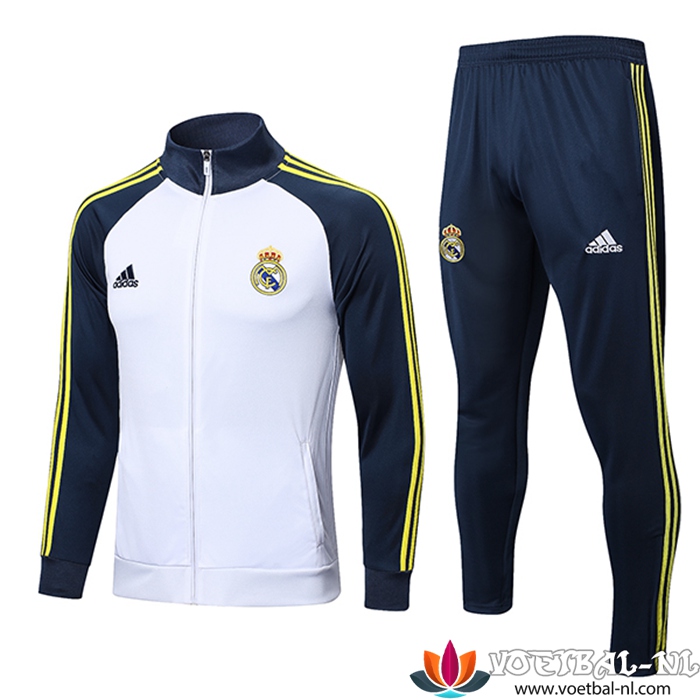 Real Madrid Trainingspak (Jack) Wit 2022/2023