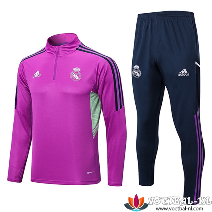 Real Madrid Trainingspak Purper 2022/2023