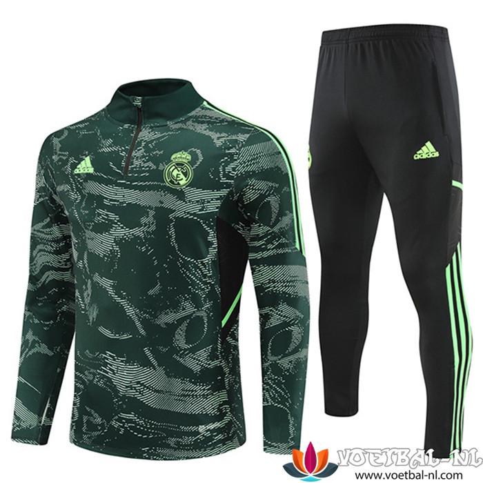 Real Madrid Trainingspak camouflage kleur 2022/2023