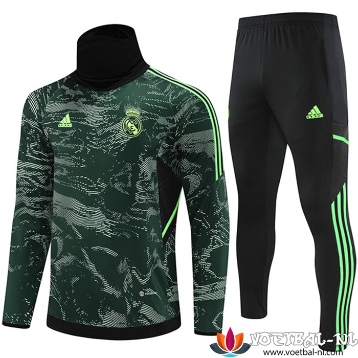 Real Madrid Trainingspak camouflage kleur 2022/2023