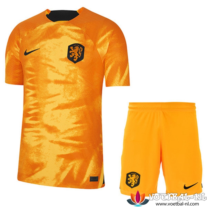 Nederland Kinderen Thuisshirt WK 2022