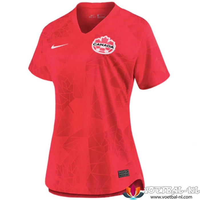 Canada Vrouwen Thuisshirt WK 2022