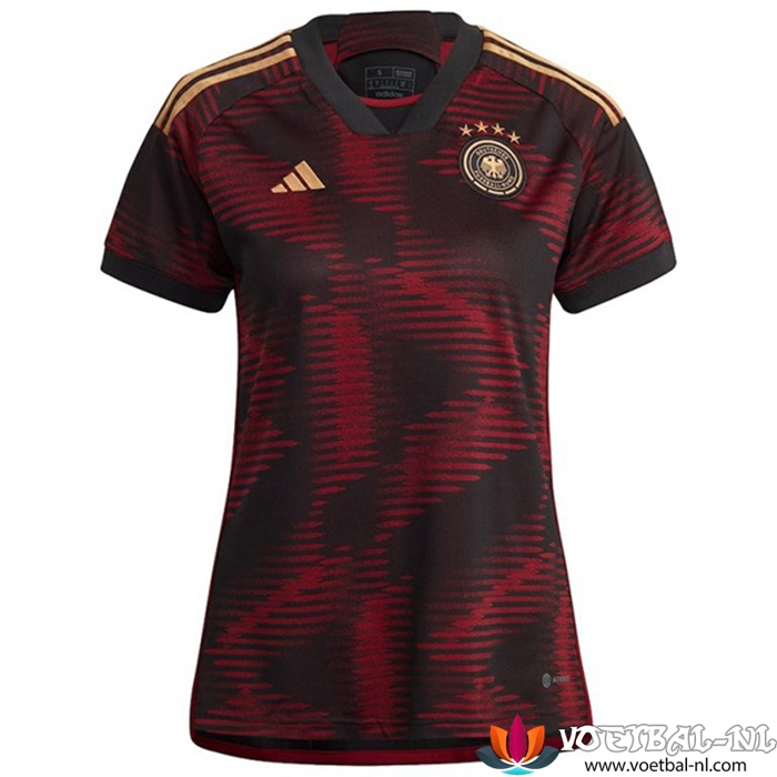 Duitsland Vrouwen Uitshirt WK 2022