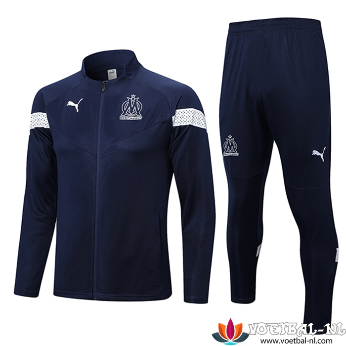 Marseille Trainingspak (Jack) marineblauw 2022/2023